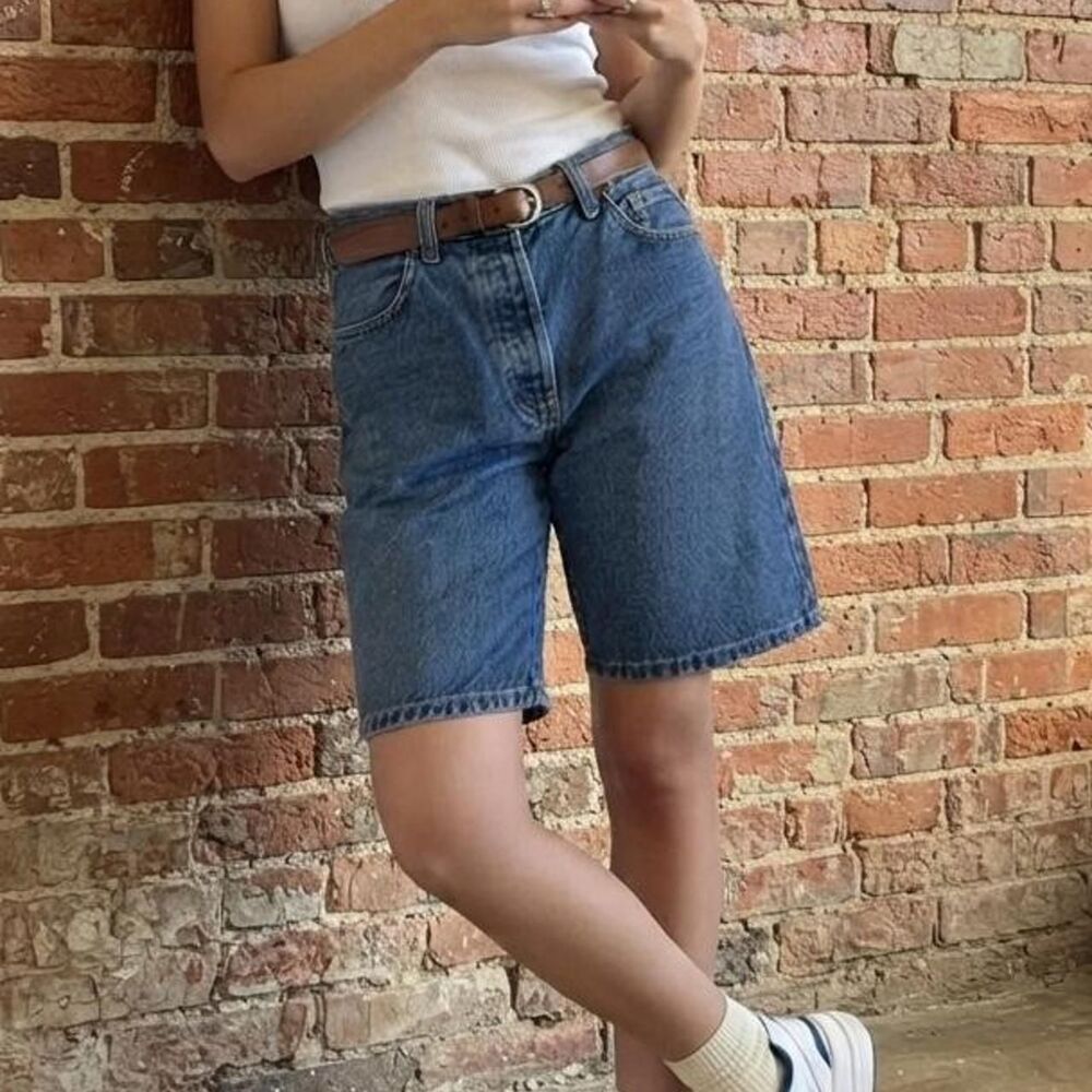 Levi-s Women's Blue and Navy Shorts